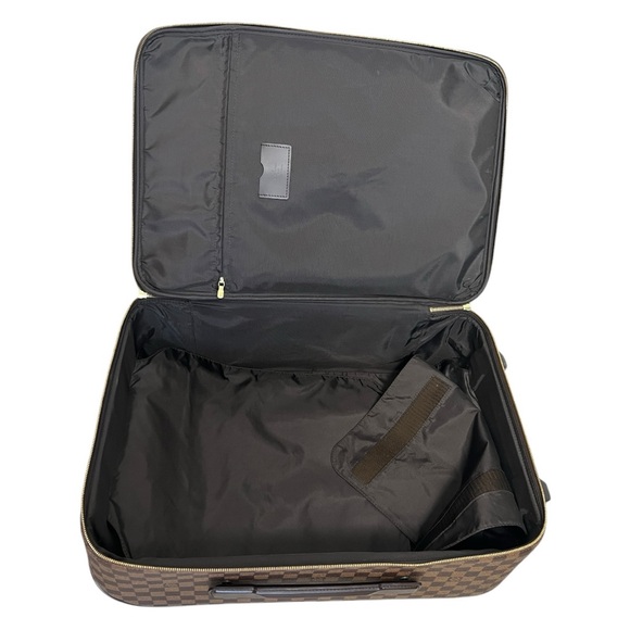 LOUIS VUITTON "Ebene Pegase 55" Carry On Bag #1918 - Picture 8 of 11